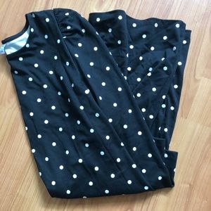 Long Sleeve Polka Dot Dress